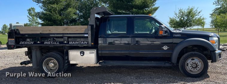 image for item OG9994 2013 Ford  F450 Super Duty  Crew Cab dump truck