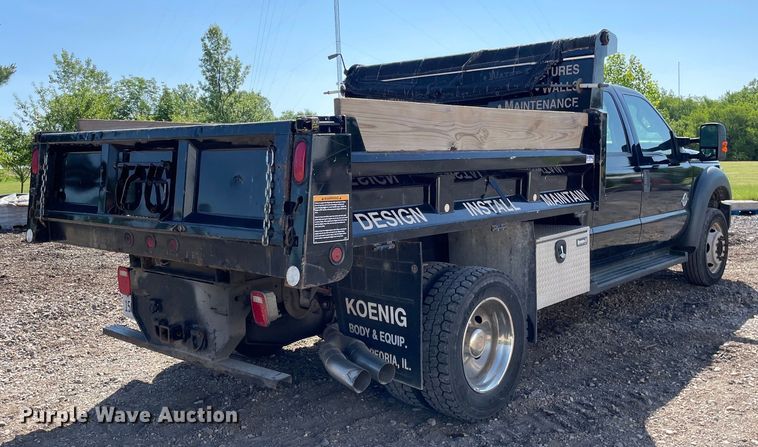 image for item OG9994 2013 Ford  F450 Super Duty  Crew Cab dump truck