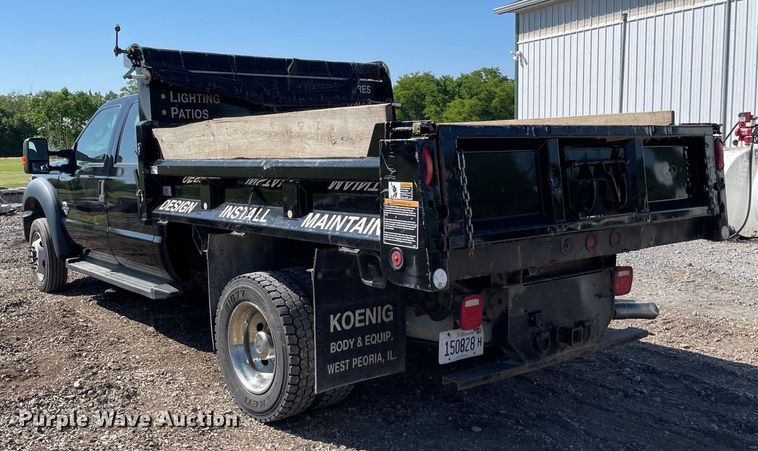 image for item OG9994 2013 Ford  F450 Super Duty  Crew Cab dump truck