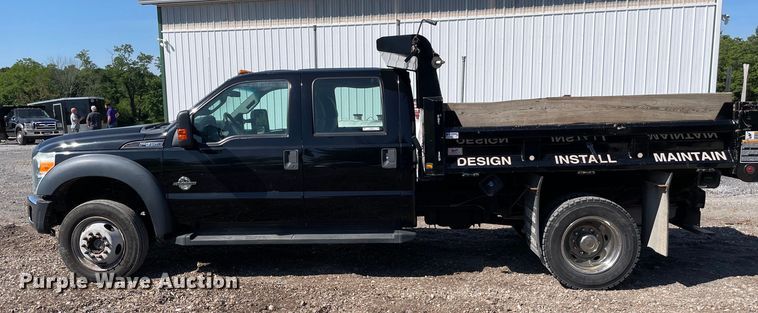 image for item OG9994 2013 Ford  F450 Super Duty  Crew Cab dump truck