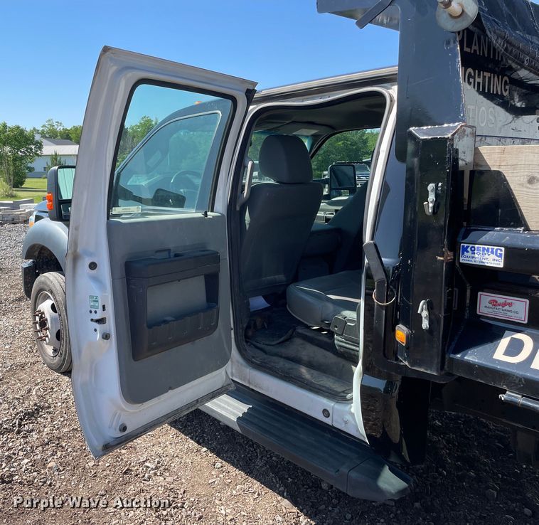 image for item OG9994 2013 Ford  F450 Super Duty  Crew Cab dump truck