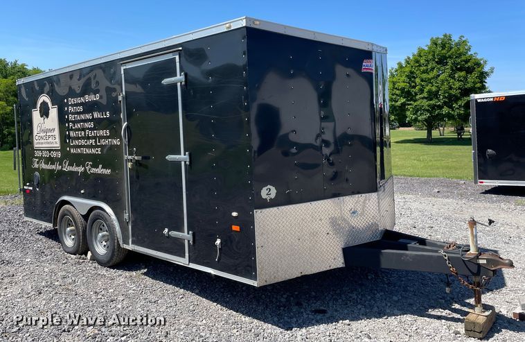 image for item OG9996 2017 American Hauler enclosed cargo trailer