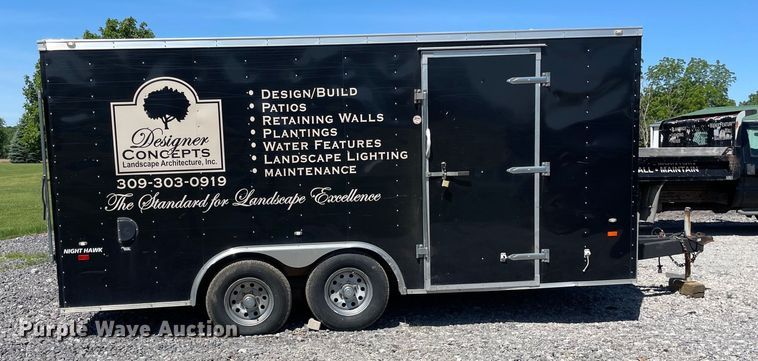 image for item OG9996 2017 American Hauler enclosed cargo trailer