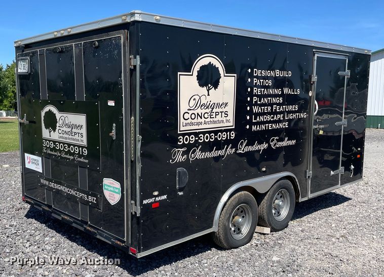 image for item OG9996 2017 American Hauler enclosed cargo trailer