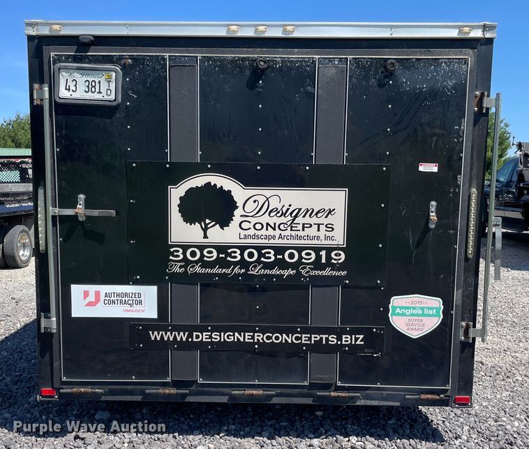 image for item OG9996 2017 American Hauler enclosed cargo trailer