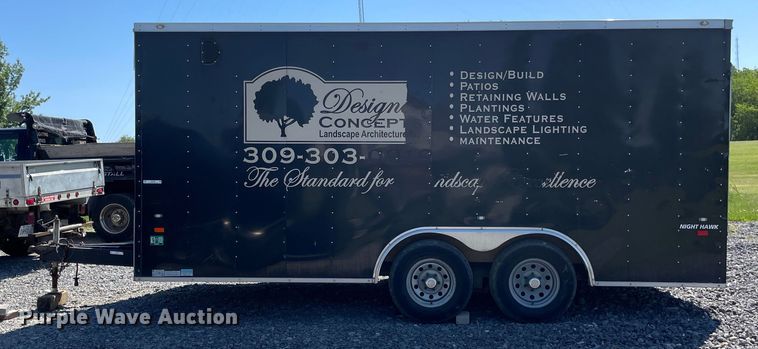 image for item OG9996 2017 American Hauler enclosed cargo trailer