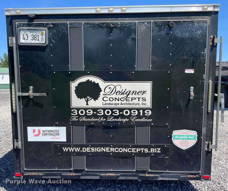 image for item OG9996 2017 American Hauler enclosed cargo trailer