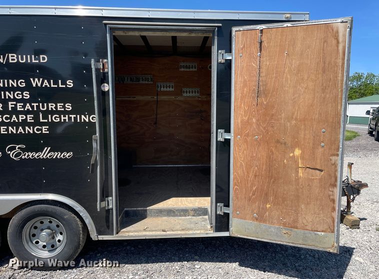 image for item OG9996 2017 American Hauler enclosed cargo trailer