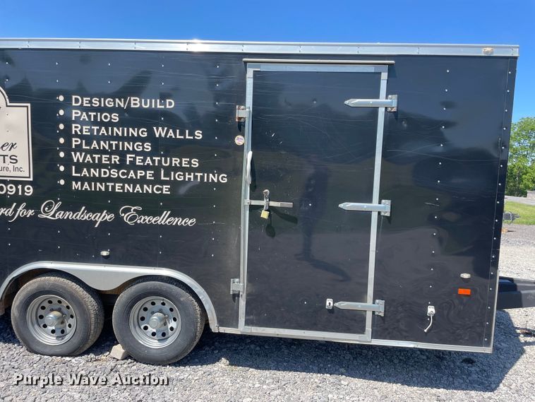 image for item OG9996 2017 American Hauler enclosed cargo trailer