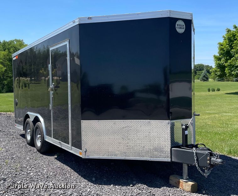 image for item OG9997 2023 Wells Cargo WVHD8516T3 enclosed cargo trailer
