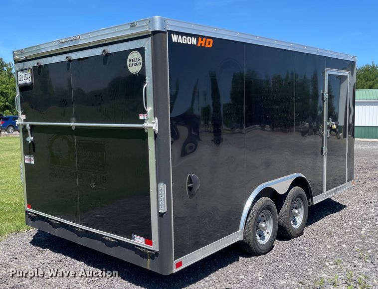 image for item OG9997 2023 Wells Cargo WVHD8516T3 enclosed cargo trailer