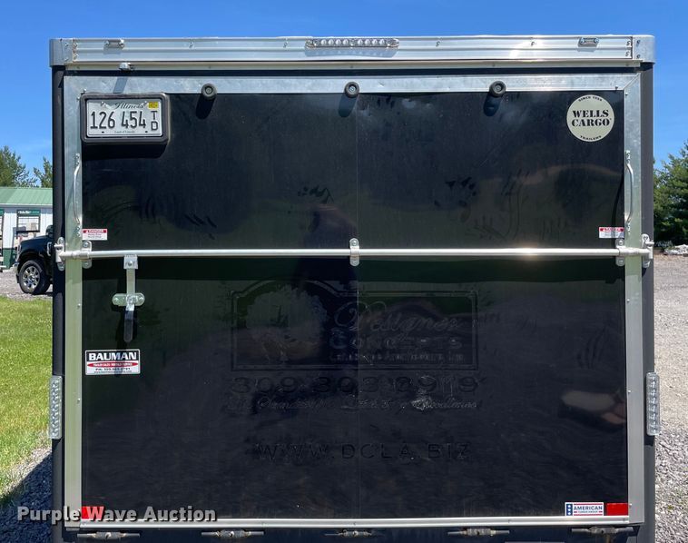 image for item OG9997 2023 Wells Cargo WVHD8516T3 enclosed cargo trailer