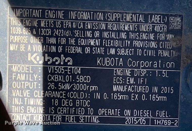 image for item OG9998 2011 Vermeer S800TX compact utility loader