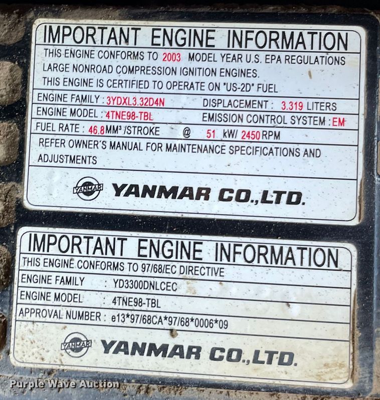 image for item OH9001 2003 Takeuchi TL-130 tracked skid steer loader