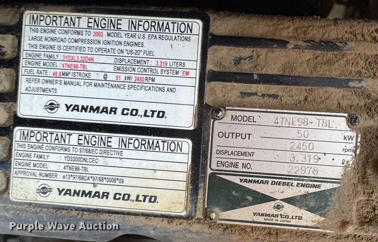 image for item OH9001 2003 Takeuchi TL-130 tracked skid steer loader