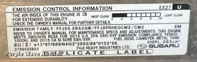 image for item OH9003 Exmark Top Dresser/Sprayer applicator