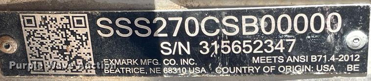 image for item OH9003 Exmark Top Dresser/Sprayer applicator