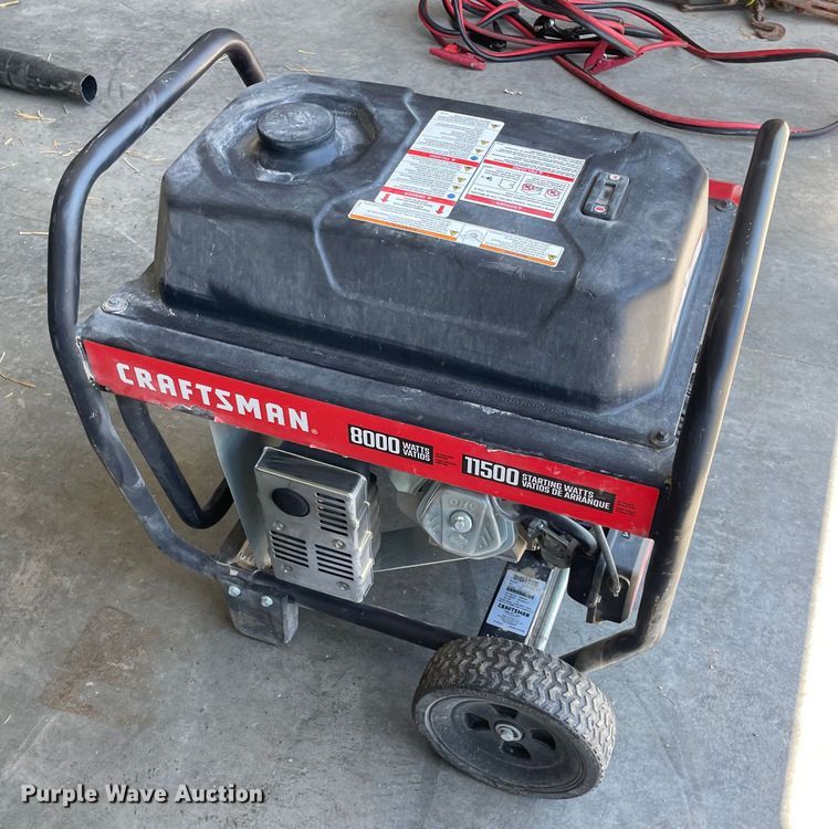 image for item OH9004 Craftsman 8000 generator