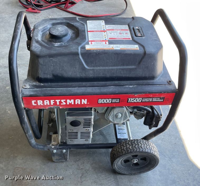 image for item OH9004 Craftsman 8000 generator