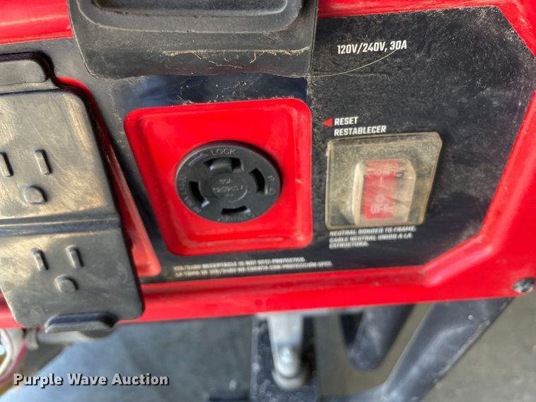 image for item OH9004 Craftsman 8000 generator