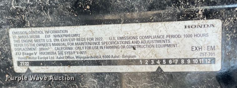 image for item OH9007 Mi-T-M CA-4004-1MCH pressure washer