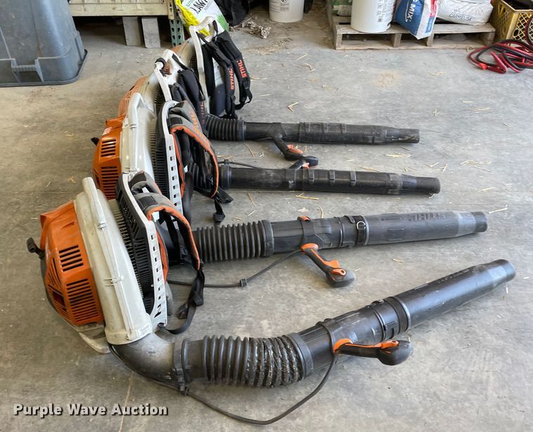 image for item OH9008 (4) Stihl leaf blowers