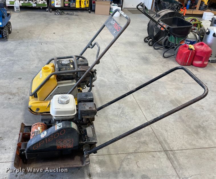 image for item OH9013 (2) plate compactors 