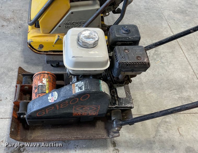 image for item OH9013 (2) plate compactors 