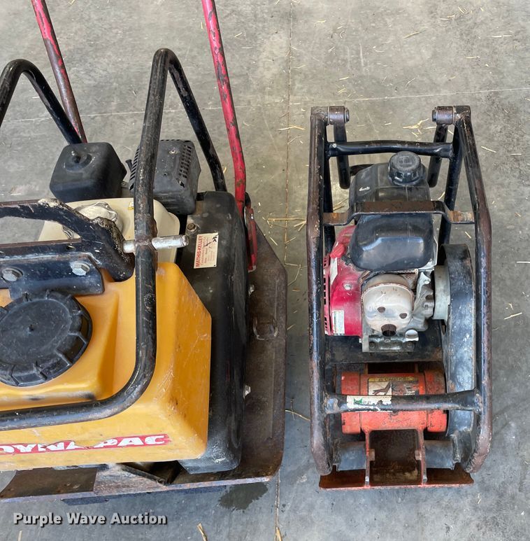 image for item OH9014 (2) plate compactors