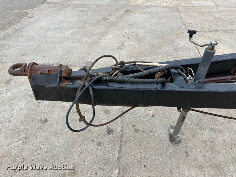 image for item OI9212 1996 Shop built end dump pup trailer