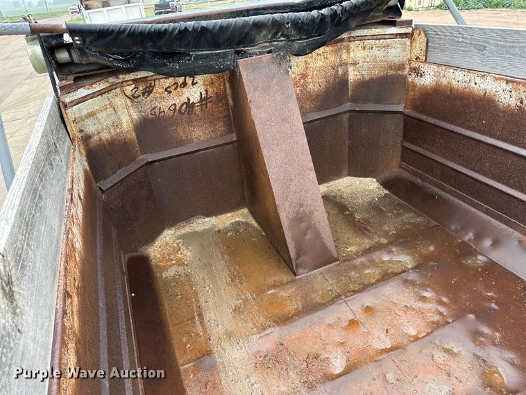 image for item OI9212 1996 Shop built end dump pup trailer