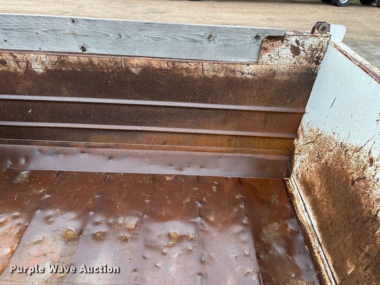 image for item OI9212 1996 Shop built end dump pup trailer