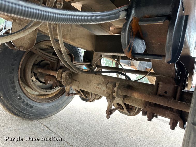 image for item OI9212 1996 Shop built end dump pup trailer