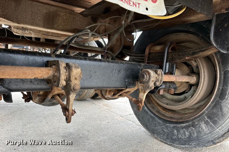 image for item OI9212 1996 Shop built end dump pup trailer