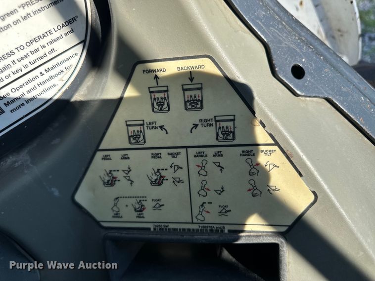 image for item OI9238 2011 Bobcat T650 tracked skid steer loader