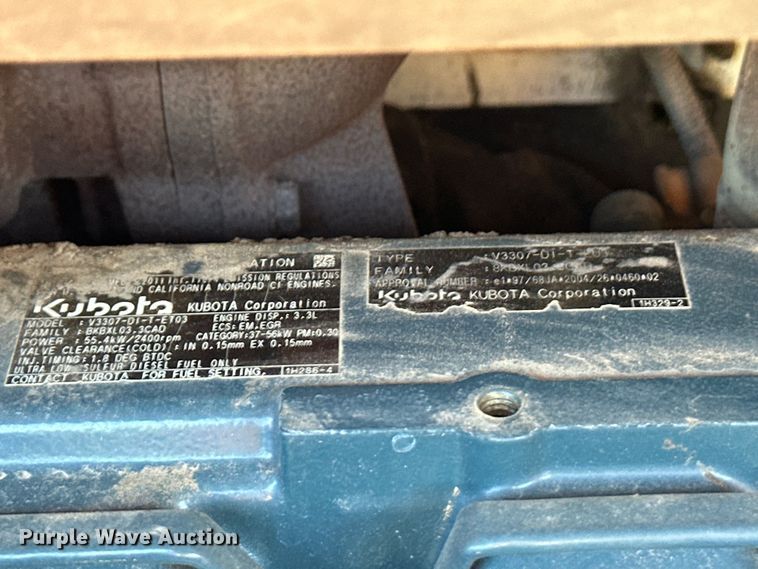 image for item OI9238 2011 Bobcat T650 tracked skid steer loader