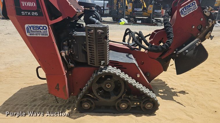 image for item OK9870 2017 Toro STX-26 stump grinder