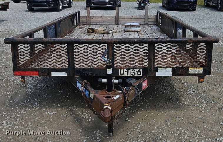 image for item OK9943 2009 Top Hat utility trailer