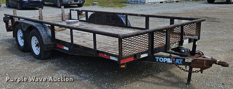image for item OK9943 2009 Top Hat utility trailer