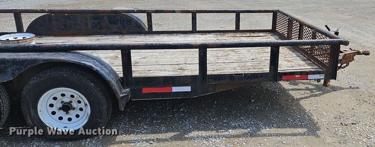 image for item OK9943 2009 Top Hat utility trailer