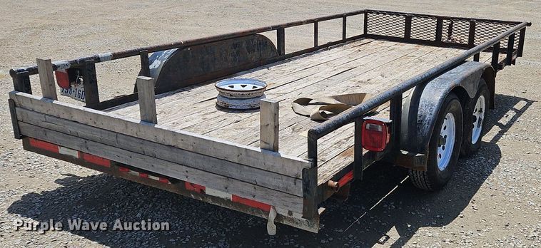 image for item OK9943 2009 Top Hat utility trailer