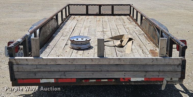 image for item OK9943 2009 Top Hat utility trailer