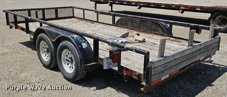 image for item OK9943 2009 Top Hat utility trailer