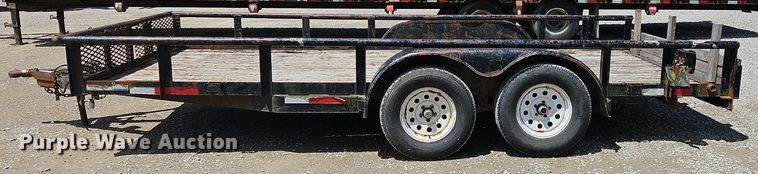 image for item OK9943 2009 Top Hat utility trailer