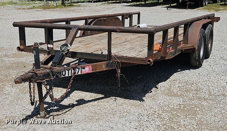 image for item OK9944 2009 C&M utility trailer
