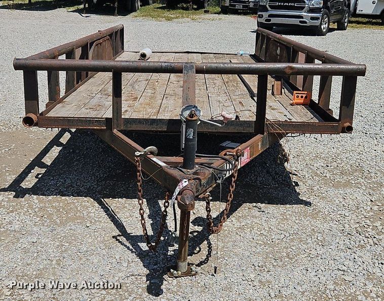 image for item OK9944 2009 C&M utility trailer