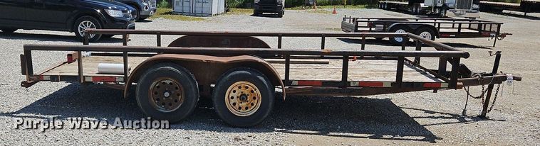 image for item OK9944 2009 C&M utility trailer