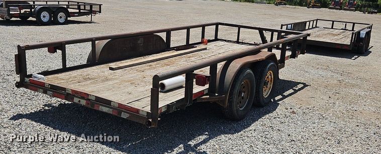 image for item OK9944 2009 C&M utility trailer