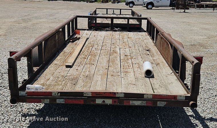 image for item OK9944 2009 C&M utility trailer