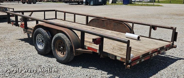 image for item OK9944 2009 C&M utility trailer